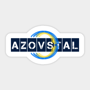 Save Azovstal! Save Mariupol! Ukraine! Sticker